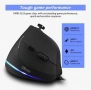 Zelotes Геймърска мишка с кабел и джойстик 10000DPI,11 програмируеми бутона,RGB, снимка 8