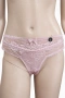 Дамско дантелено долнище Hunkemöller, размер L, нежно розово, снимка 1