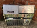 1968 Sharp Multiband Deluxe Radio -Condition Black and Chrome-Ретро радио, снимка 2