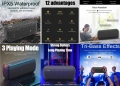 Водоустойчив IPX5 Високоговорител XDOBO X8 60W TriBass Субуфер Гласов Асистент 6600mAh TWS TF/AUX/BT, снимка 1