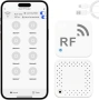 WIOONI Smart RF Hub – WiFi RF Контролер с датчик за осветеност, Tuya Smart Life, Alexa и Google Home, снимка 1