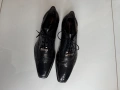 Mалко използвани черни официални обувки, снимка 2