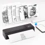 Преносим термопринтер A4 Bluetooth, мобилен, съвместим с Android, iOS и други – A4 , снимка 1