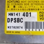 Управляващ модул  за Mitsubishi Grandis 2.4 (2004-2009) MN141401, снимка 3