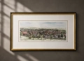 Лимитирана швейцарска ръчно оцветена графика „Egg bei Zürich“ – Jules Benz, 1991 г. (№ 9/40), снимка 1