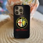 Силиконов калъф за iPhone с лого Alfa Romeo, снимка 14