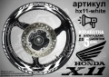 Honda X11 кантове и надписи за джанти, снимка 9