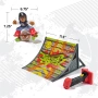 Моторизиран фингърборд Tech Deck Shred N’ Blast с рампа и фигурка, снимка 3