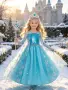 Рокля "Елза" и комплект с 6 броя аксесоари , снимка 2