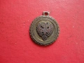 Бронзов поклоннически медальон висулка 3, снимка 6