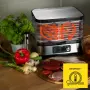 YAER FD01 Сушилня за плодове, зеленчуци и билки с 6 тави, снимка 2
