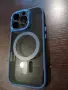 полупрозрачен кейс с MagSafe магнит и цветна рамка (съвместим с iPhone 15 Pro), снимка 2