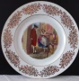 Декоративни порцеланови чинии- Dune China England, 22KT Gold, снимка 5