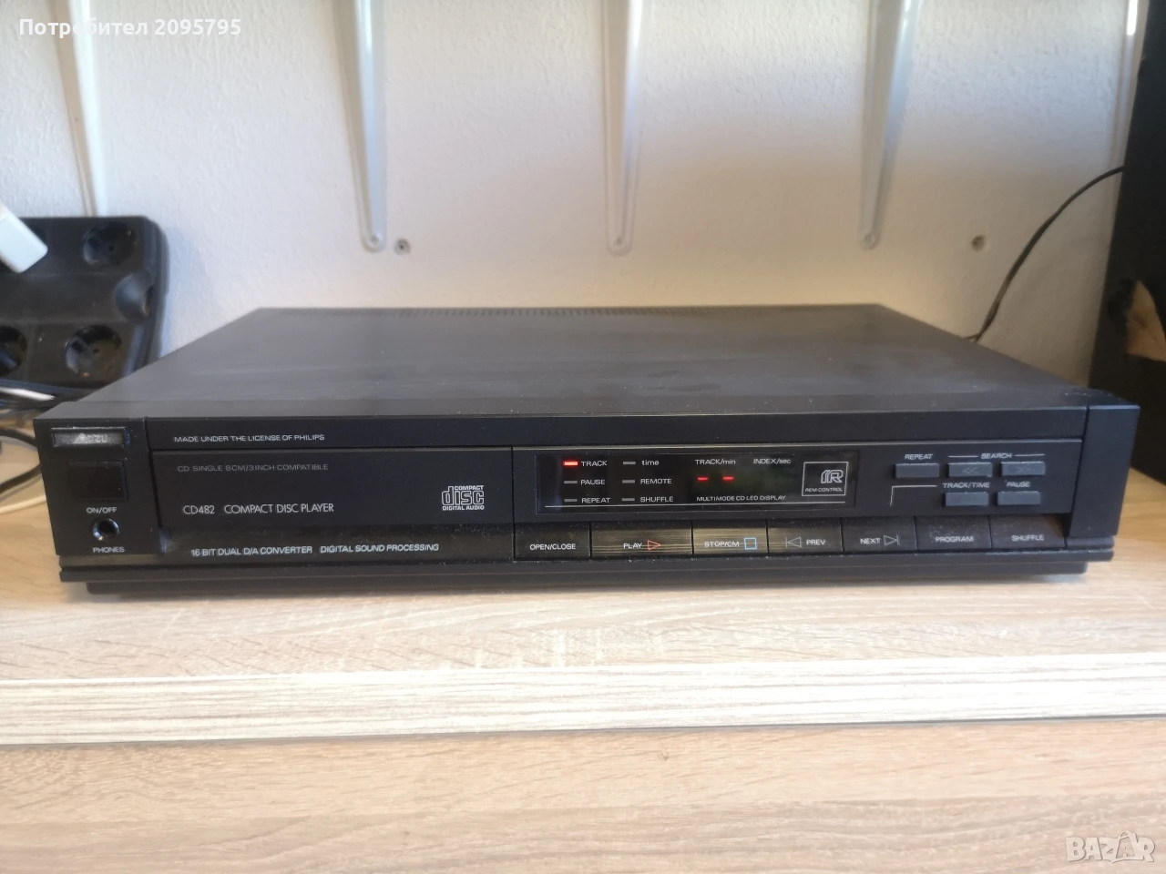 дзу philips cd 482, снимка 1