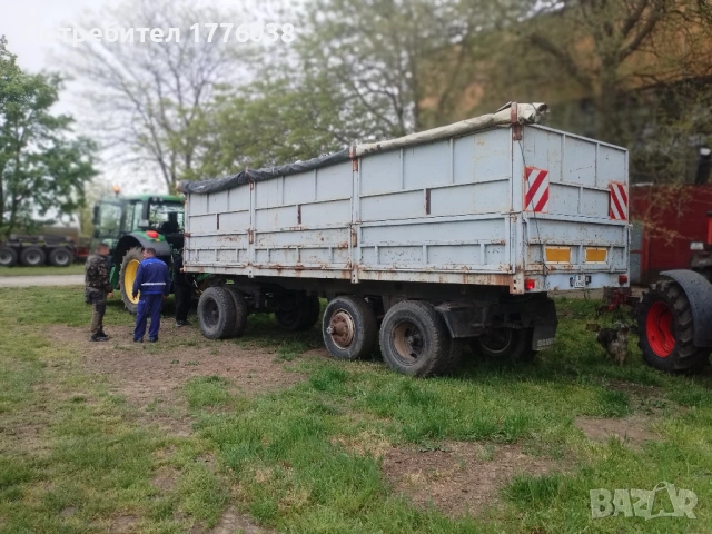 Триосно самосвално ремарке 25 кубика, снимка 5 - Ремаркета - 54752426