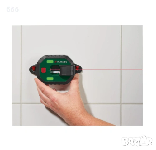 PARKSIDE® Лазерен нивелир с ролетка, снимка 7 - Други инструменти - 54009230