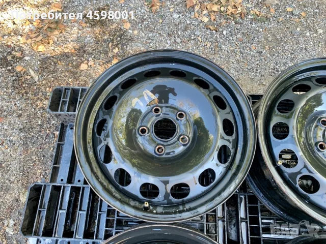 4бр.Оригинални железни джанти 16цола ET50 5x112 за Vw,Audi,Seat,Skoda, снимка 7 - Гуми и джанти - 55594000