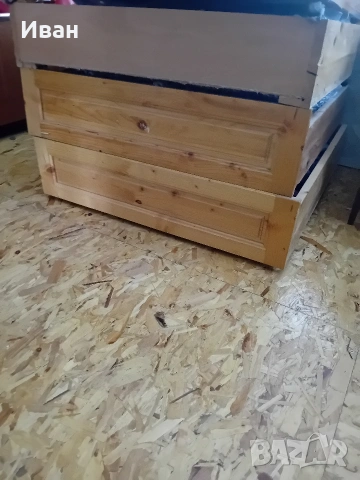 две единични легла с чекмеджета, снимка 3 - Спални и легла - 54295271