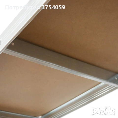 Професионален метален стелаж HÖGLER 222x110x50 см – 6 Рафта, до 1050 кг, регулируема височина, снимка 10 - Други стоки за дома - 55148442