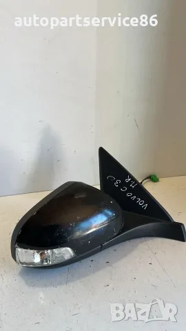 Дясно странично огледало черно за Volvo C30 1.6d (2012) 31218106 OEM Нуждае се от пребоядисване