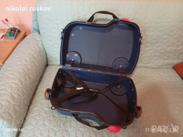  Детски куфар topmove, снимка 3 - Кенгура и ранички - 54264553