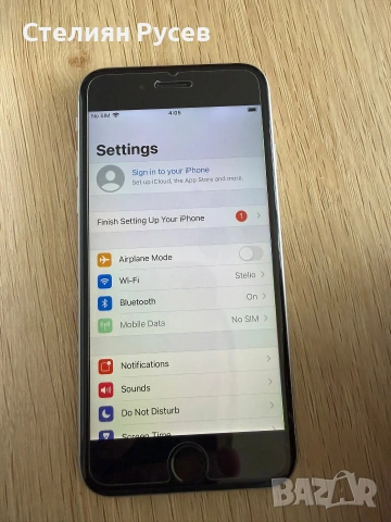 1806 apple  Iphone 6s 16gb смарт телефон  70евро /  136.91лева   smr  - 16гб памет , батерия на 70% , снимка 5 - Apple iPhone - 54957570