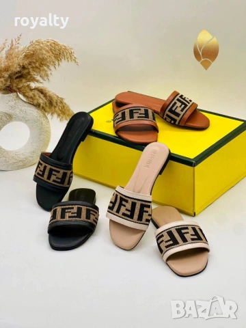 Fendi Нови Дамски Чехли Фенди Различни Цветове 