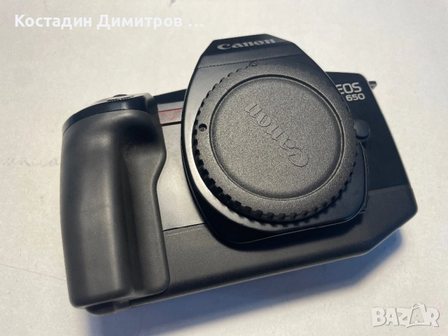Canon EOS 650 Лентов Фотоапарат, снимка 3 - Фотоапарати - 54066916