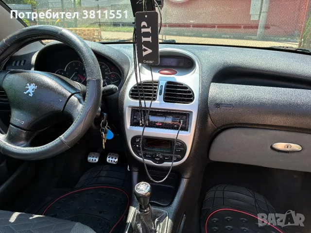 **Продавам Peugeot 206 CC, 1\.6 бензин, 2004 г\.*, снимка 12 - Автомобили и джипове - 55338876