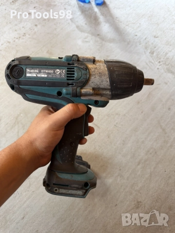 makita DTW 450 + 4Ah батерия, снимка 3 - Други инструменти - 55586001