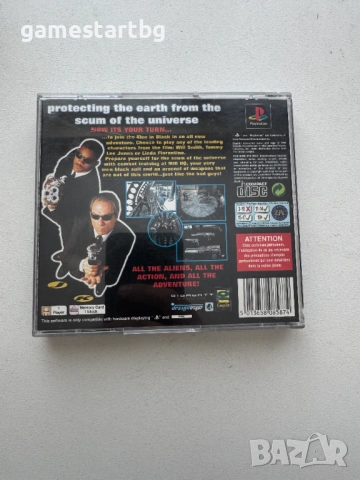   MIB - Men In Black The Game за PS1, снимка 3 - Игри за PlayStation - 54114468