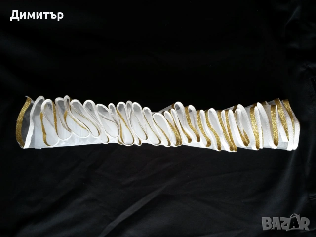 Бяла дантелена яка в бароков стил, снимка 11 - Други - 54248003