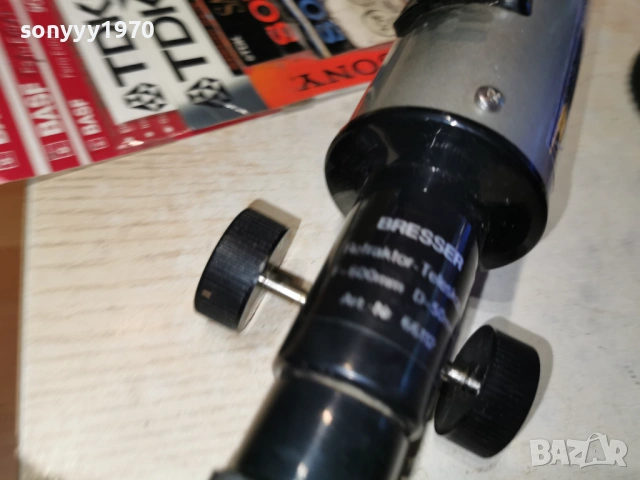 BRESSER TELESCOP 600MM D-50MM 1205261934L4, снимка 11 - Екипировка - 54526448