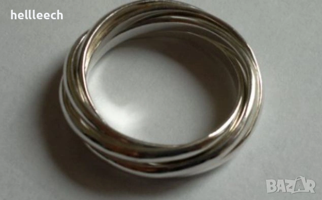 Сребърен пръстен, снимка 2 - Пръстени - 54177664