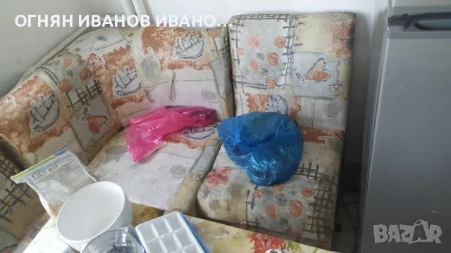 Кожена гарнитура и кухненски ъгъл Подарявам!, снимка 5 - Дивани и мека мебел - 55515536