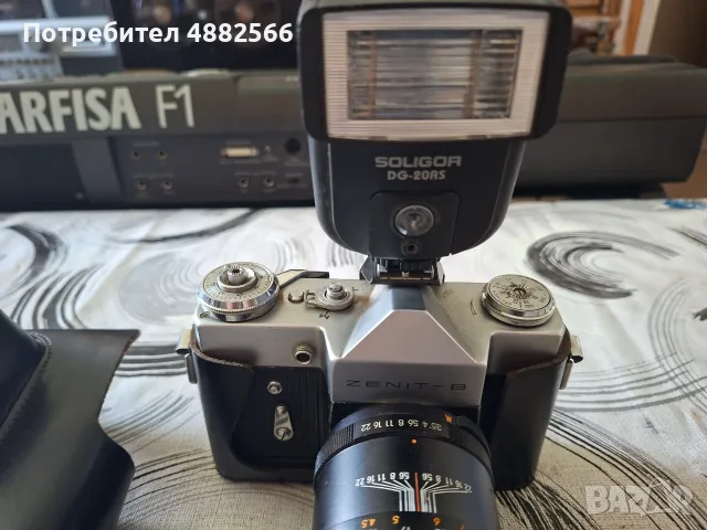 Руски фотоапарат с голям обектив, снимка 4 - Фотоапарати - 55414845