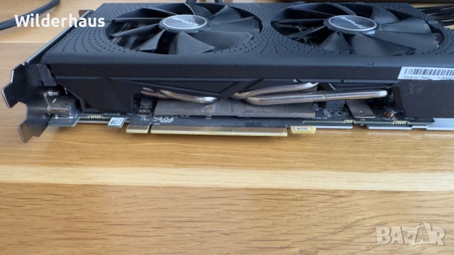 RX580 8GB SAPPHIRE NITRO AMD Radeon 2048SP GDDR5 Graphics видео карта DP DVI HDMI, снимка 2 - Видеокарти - 54719772