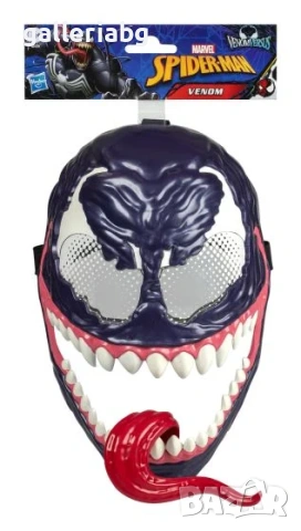 Детска маска Венъм Venom Marvel Spider-Man с подвижен език