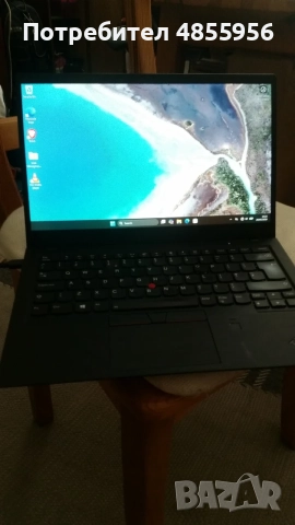 Лаптоп Lenovo X1 Carbon 6th i5-8350U 8GB 2560x1440, снимка 7 - Лаптопи за работа - 55424361