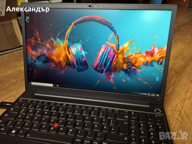 15.6" Lenovo ThinkPad E15 Gen 4, i7-1255U, 16GB DDR4, 512GB NVMe, лицензиран Windows