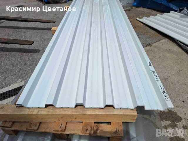Преоценена покривна ЛТ ламарина LT40 Рал 9002