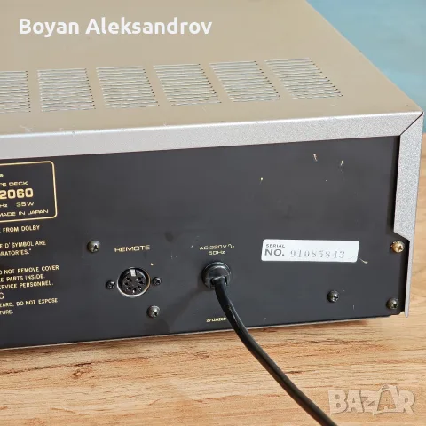 Onkyo TA-2060 — Триглав касетен дек с директно задвижване (Производство: 1981 - 1983 г.), снимка 12 - Декове - 55409890