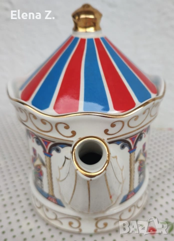 Чайник Беседка с оркестър Sadler Англия, снимка 2 - Аксесоари за кухня - 53999667