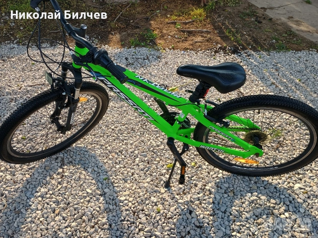 Продавам алуминиев велосипед 24цола 