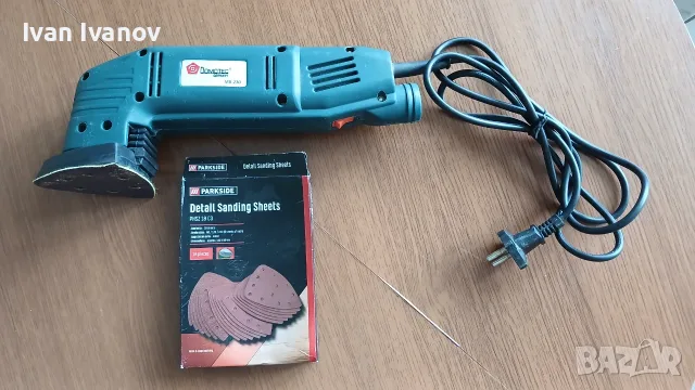 Делта/триъгълна виброшлайф машина ; Delta Sander / Triangular Sander Domotec