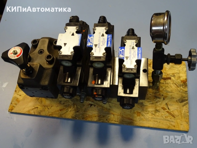 хидравличен блок YUSAN DSG-3C4-02 / KUANG YUAN SHENG SRV-03C-3