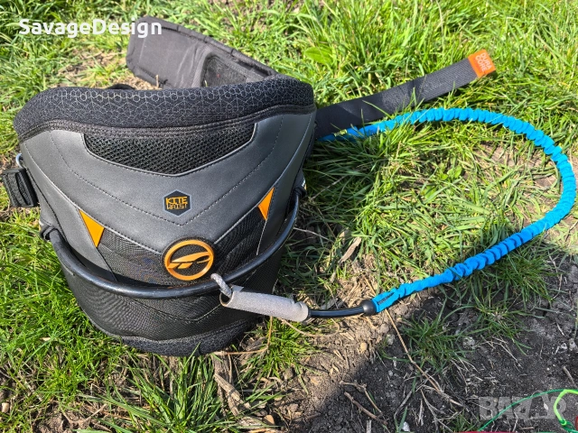 Kite Flysurfer 12кв.м + Landboard Scrub + Kitesurf F2 + Трапец Prolimit M, снимка 12 - Водни спортове - 54450108