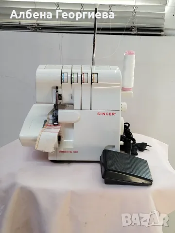 Оверлог SINGER  -105 W, снимка 2 - Шевни машини - 55611091