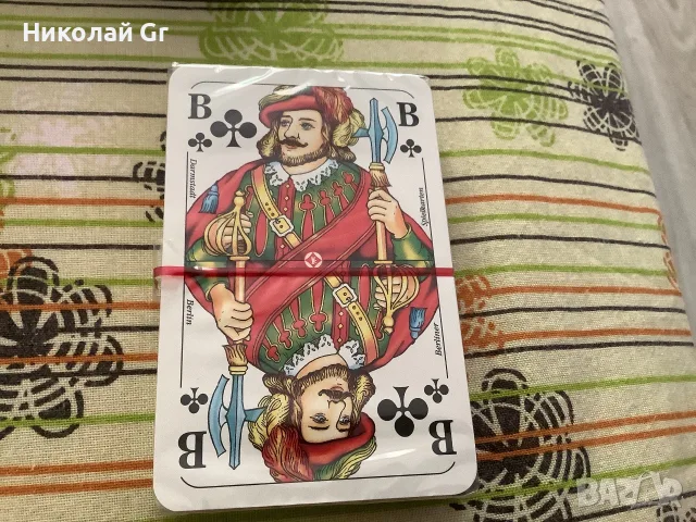 Карти за игра  произведено в Германия запечатани не се използва цена за брой, снимка 8 - Колекции - 55556865