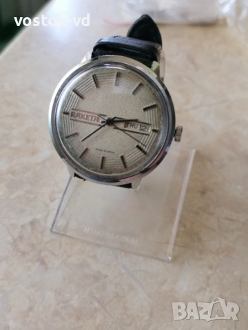 РАКЕТА-МЪЖКИ МЕХАНИЧЕН ЧАСОВНИК , снимка 7 - Антикварни и старинни предмети - 54335011